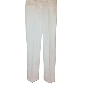 Kate Spade White Stargazer Trouser Pants